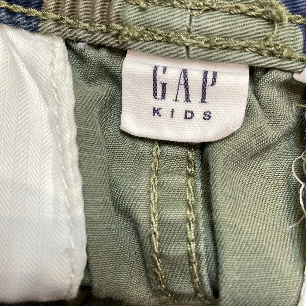 Gap Kids boys blue green camo print shorts size XXL